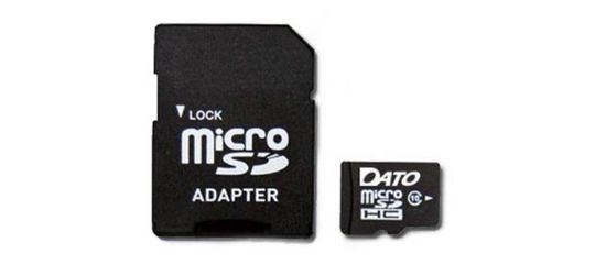  Зображення Карта пам`ятi MicroSDHC 128GB UHS-I Class 10 Dato + SD-adapter (DTTF128GUIC10) 